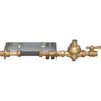 Vormontiertes Set für Wasserzähler mit einem Abstand von 110 mm bis 130 mm