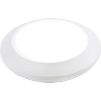 berta deckenleuchte berta 1xgx53 15w/9w mit drucktaste cct (2 farben) ip66 h.8xd.27,5cm harz weiss