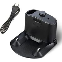 Base di ricarica per robot aspirapolvere Base di ricarica per Irobot Roomba 500 600 700 800 900 E5 E6 I1 I3 I4 I6 I7 I8, stazione di ricarica mobile con cavo