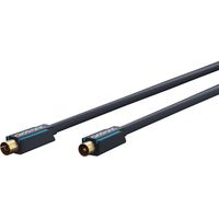 Koaxialkabel, Premium-Kabel Koaxial-Stecker Koaxial-Kupplung 3,0 m 95 dB. Kabellänge 3 m