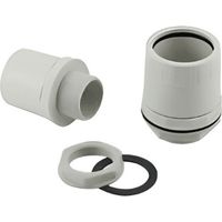 Raccord pour tube rigide Ø32 filetage métrique 1,5 tube/boîte IP65 FAEG - FG16332