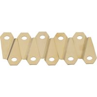 30 pièces Robot Tondeuse à Gazon Titane Robuste Pratique Robot Tondeuse Remplacement pour Bosch Indego Remplacement Robot Tondeuse à Gazon