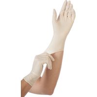 FRANZ MENSCH GANT LATEX ''GRIP LIGHT'' HYGONORM, M, BLANC SANS POUDRE, LONGUEUR: 240 MM, POUR PERSONNE ALERGIQUE, N'EST PAS ADAPT'