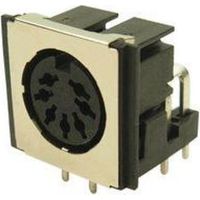 Conector DIN Hembra 7Pin Cto.Impreso 270º