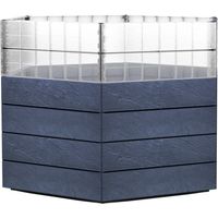 GARANTIA ERGO bancal elevado Turbo L 75 Stone, incl. sistema de ahorro de agua FLORA