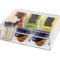 APS Teebox APS 22 x 9 x 17 cm (B x H x T) Acryl transparent
