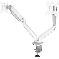 Fellowes Brazo ergonómico para 2 monitores - Platinum Series, blanco