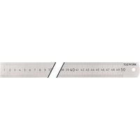 Escala de acero inoxidable L.500mm flexible división A=mm/mm TECWERK
