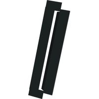 DECOCLIM - Lot de 2 joues latérales en alu anthracite taille M - DECOCLIM-23AM7016-JLAT