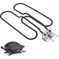 Electric BBQ Heater Compatible with Weber 66631 Weber Q140 Q1400, Replacement Heating Element for BBQs, BBQ Heating Tube