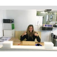 Hygiaphone Romus 9491 Protection Plexiglas Comptoir - Romus