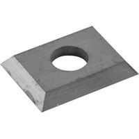 Guhdo Wendeschneidplatten 9x12x1,5 mm für Wendeplatten Fräser, 1-Loch 10 Stück