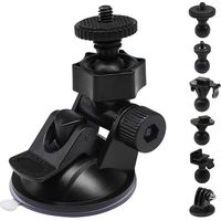Support de caméra à ventouse S30 avec 10 joints pour Rexing, Z-Edge, Old Shark, KDLINKS, Falcon Zero, Transcend, Vantrue, GoPro Hero et la plupart des caméras GPS DVR