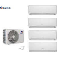 GREE Pular Shiny MultiSplit 4 Räume 3x2,2+3,2kW Ag 8,0kW WiFi Klimaanlage R32