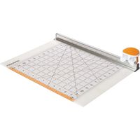 GHIGLIOTTINA CON LAMA ROTANTE E RIGHELLO 30x30 cm - FS-1016264