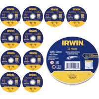 IRWIN TARCZA DO METALU PŁASKA 125mm x 1,2mm x 22,23mm /10szt.