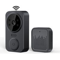 Sonnette WiFi Intelligente Sans Fil pour Maison – Vidéo HD, Faible Consommation, Œil de Chat Électronique Connecté