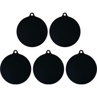 5 Pack Electric Induction Hob Protector Mat Anti-slip Mat , Black