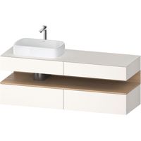 Duravit Collection One Meuble sous-vasque sur console, 2 tiroirs,
