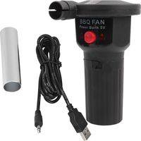 Ventilateur BBQ portable léger 5V avec câble USB pour la cuisine en plein air