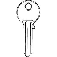 CHIAVE PIATTA CISA 01310.00 ORIGINALE - OTTONE NICHELATO CS206- 10 pezzi
