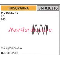 Ressort HUSQVARNA pompe à huile moteur tronçonneuse 42 246 016216