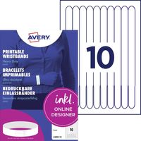 Avery-Zweckform L4000-10 Bande à insérer (L x l) 265 mm x 18 mm bande adhésive 100 pc(s)