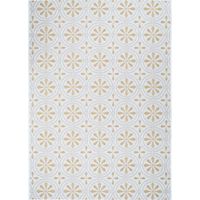 SUNSHINE TISSAGE - Tapis extérieur intérieur moderne jaune et beige 160x230