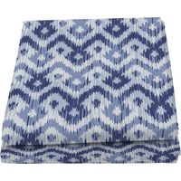 Italian Bed Linen Fantasy Rombi Telo Copritutto Stampato 2 Posti, Microfibra