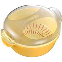 Cuiseur à vapeur - Cooky - D 25 x H 12,5 cm - Jaune - Livraison gratuite