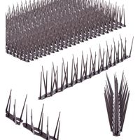KADAX 24x Picos antipájaros de acero inoxidable Alto 11,64m Seguro
