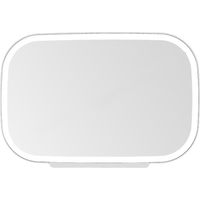 Car Sun Visor Mirror with LED Lights Makeup Sun-shading Cosmetic Mirror Adjustable Vanity Mirror on