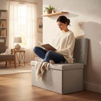 Tabouret pliant avec dossier l