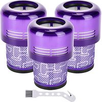 Lot de 3 Filtres de Remplacement compatible pour Dyson V11 SV14 Séries