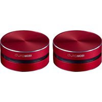 2 Pack Wirelessly BT Speaker Bone Conduction Speakers Mini Portable Loud Stereo Sound Built-in Mic S-2-Red