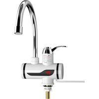 Chauffe-eau électrique kai de cuisine numérique de chauffage électrique Robinet eau chaude et froide à double usage & instantané,Prise européenne,G1/2 (l'eau en dessous)