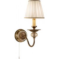 Kolarz ASCOT - Applique Murale Bougie Classique Laiton Antique, 1x E14