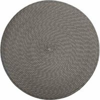 Tovaglietta intrecciata 38 cm GRIGIO