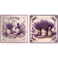 Lavendel-Untersetzer, 2 Einheiten – Schützen Sie Ihren Tisch mit Stil