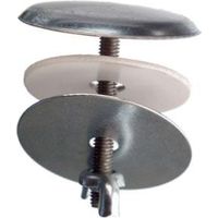 Cornat Hahnlochstopfen Chrom-Nickel-Stahl Ø 40 mm, mit Flügelmutter Zubehör für Keramik