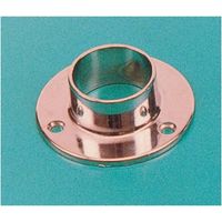 20 x GHIERA FISSA IN ZAMA P/TUBO D 30 MM CROMO