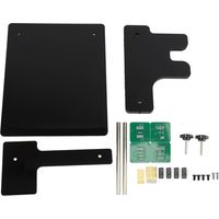 Jeffergarden Kit d'adaptateur de cadre BDM100, support de programmation universel en métal PMMA, outil de diagnostic de puce ECU