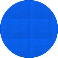 ECD Germany Cubierta Solar para Piscina Redonda Ø 457 cm, Azul, Lona Térmica de Burbujas, Lámina con Espesor de 400 µm, Manta Recortable a Medida, Mantiene la Temperatura y Calienta el Agua