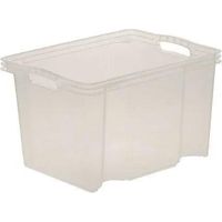 Keeeper Moderne transparente Aufbewahrungsbox 13,5L
