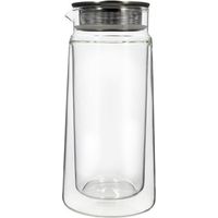 Viktor Doppelwand-Karaffe mit Deckel und Infusor 650ml - Ogoliving