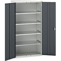 Bott 16926267.19 Verso 4 Shelf Cupboard 1050mm Anthracite Grey BOT169262679