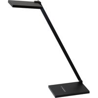 Lampe De Table Led Intégrée Zermatt 10 W, Température De Couleur 3000 K/4000 K, Variateur Tactile, Cadre En Métal Noir Et Méthacrylate - Ip20