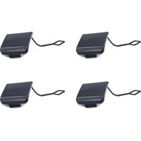 Quatre caches d'attelage de remorque pour pare-chocs avant, compatibles avec les modèles Mercedes-Benz Classe C W203, C230, C240 et C280. (Modèle A 203 885 26 26 2038850026)