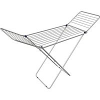 Stendibiancheria Pieghevole Gimi Alucom X Legs Argentato Acciaio Alluminio (20 m)