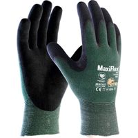 Gant de protection contre les coupures MaxiFlex® Cut™ 34-8743 taille 8 vert/noir EN 388 catégorie EPI II nyl./fibre verre/el.UHMWPEnitr.micropor.